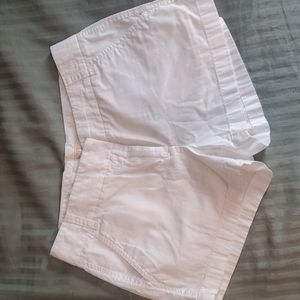 J Crew White Chino Shorts